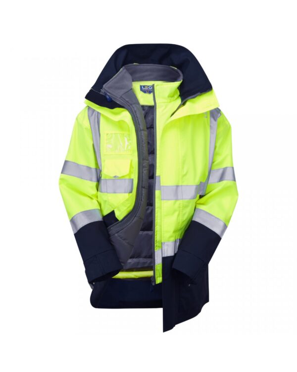 ISO 20471 Class 3 Breathable Executive 3-in-1 Anorak and Bodywarmer