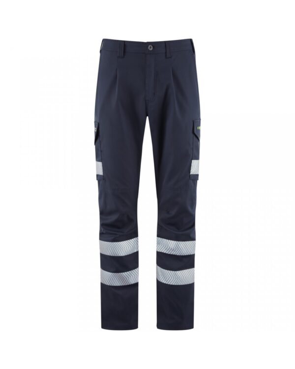 High Viz Stretch Cargo Trouser