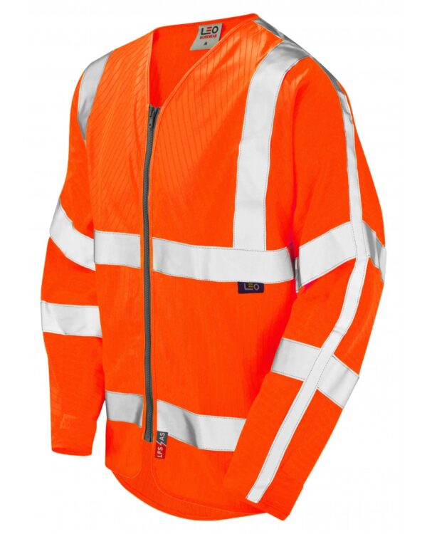 LFS/AS Sleeved Zip Waistcoat (EN 14116 & EN 1149)