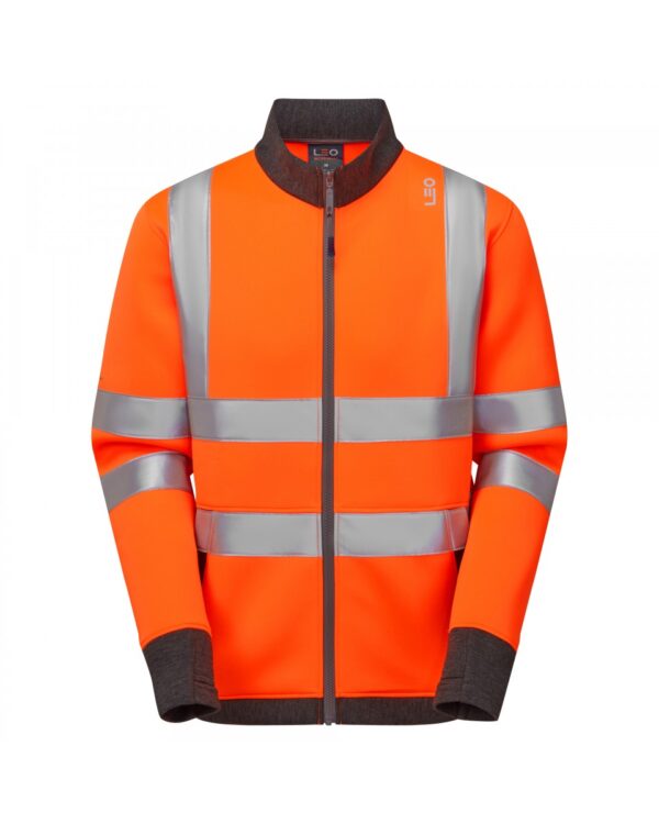 Ethical HighViz Zipped Sweatshirt
