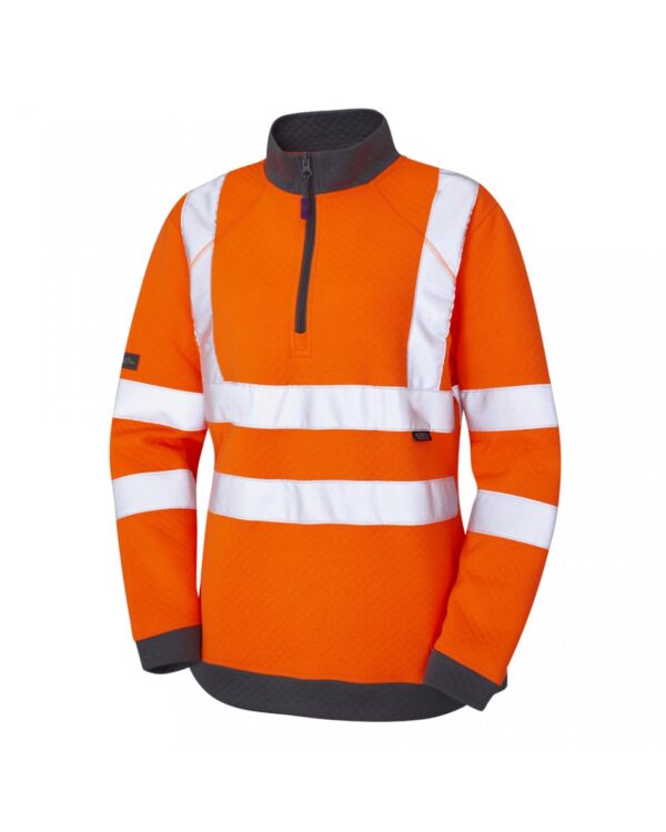 Ethical HighViz Women's 1/4 Zip Sweatshirt