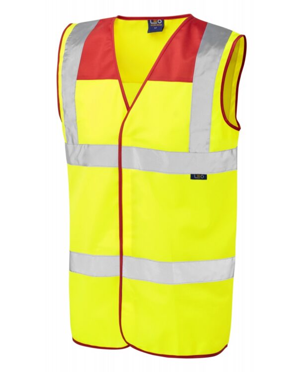Red Yoke Waistcoat